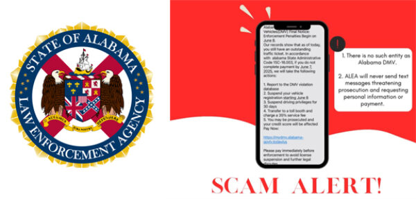 ALEA warns of Phishing Scam